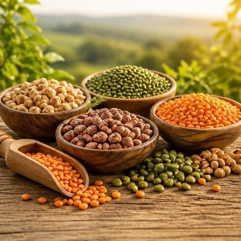Legumes, Cereals & Flakes